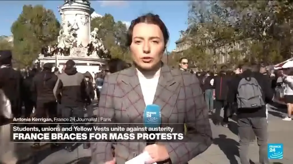 Franța, zguduită de proteste masive din cauza costului vieții